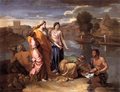 The Finding of Moses by Nicolas Poussin